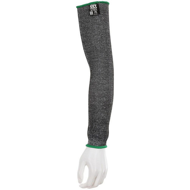 MCR Safety 9218H10 Sleeves; Size: Universal ; Product Type: Cut-Resistant Sleeves; Abrasion-Resistant ; Color: Gray ; Closure Type: Elastic Opening at Both Ends; Knit Wrist ; Overall Length: 18.00 ; Thumb Hole: No