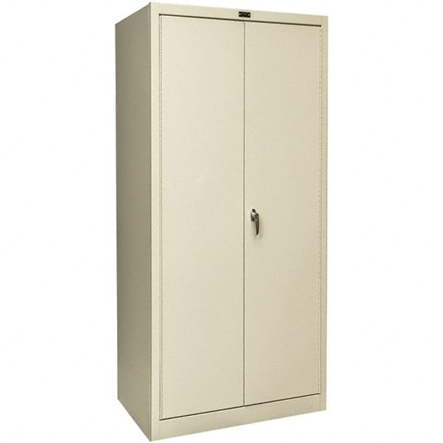 Hallowell 825S18PT Locking Steel Storage Cabinet: 48" Wide, 18" Deep, 78" High