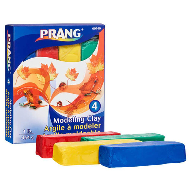 Prang DIX00740 Modeling Clay: Blue Green Red & Yellow
