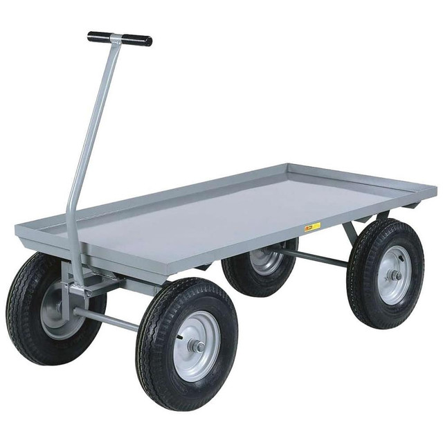 Little Giant. CH-3660-12P Bar, Panel & Platform Trucks; Type: Heavy-Duty Wagon Truck ; Load Capacity (Lb. - 3 Decimals): 2000.000 ; Body Material: Steel ; Height (Inch): 18 ; Deck Surface: Smooth ; Platform Height: 16.5in