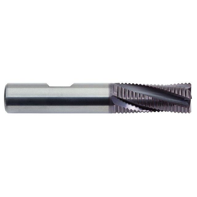 M.A. Ford. 19250000A Square End Mill: 1/2'' Dia, 1/2'' LOC, 1/2'' Shank Dia, 2-1/2'' OAL, 4 Flutes, Solid Carbide