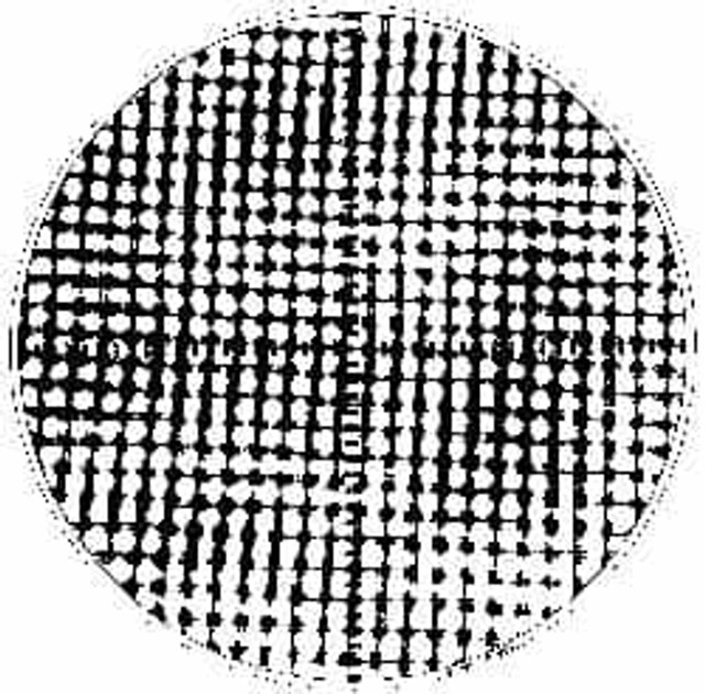 Made in USA 0459348 Optical Comparator Charts & Reticles