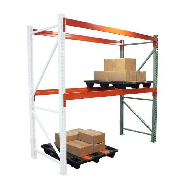 Interlake Mecalux 70F104840E96A Steel Display Rack: 96" Wide, 120" High, 48" Deep