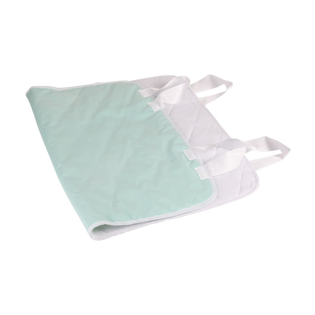 MABIS HEALTHCARE, INC. DMI 560-7046-0000  Waterproof Furniture And Bed Protector Pad With Straps, 28in x 36in, Green