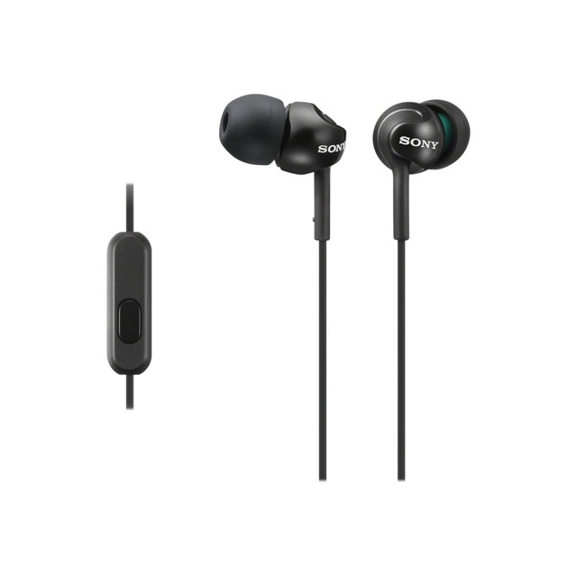 SONY ELECTRONICS INC MDREX110APB Sony EX Monitor In-Ear Headphones, Black, MDREX110AP/B