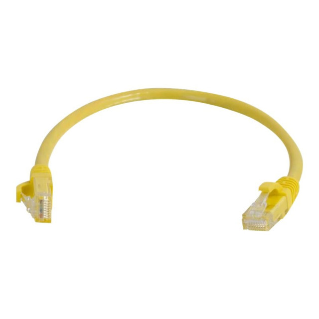 LASTAR INC. 27196 C2G 50ft Cat6 Ethernet Cable - Snagless Unshielded (UTP) - Yellow - Patch cable - RJ-45 (M) to RJ-45 (M) - 50 ft - CAT 6 - molded, snagless, stranded - yellow