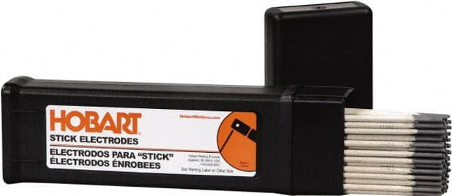 Hobart Welding Products 770469 Stick Welding Electrode: 1/8" Dia, 14" Long, Mild Steel