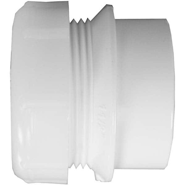 Jones Stephens PTA420 Drain, Waste & Vent Male Trap Adapter: 2" Fitting, Spig x MIPT, Polyvinylchloride