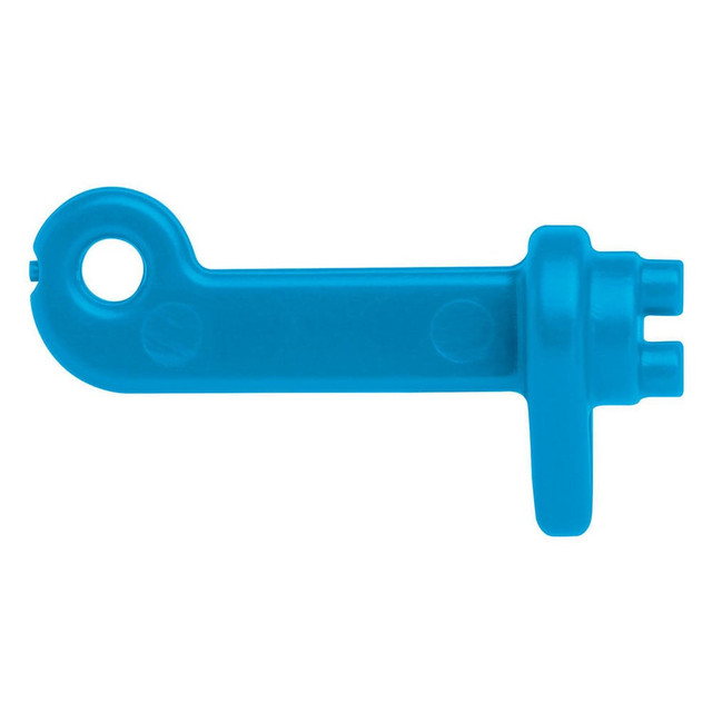 Martor USA 9890.74 Knife Accessories; Type: Blade Locking Key ; For Use With: Martor Item 121001.02 ; Material: Plastic ; Color: Blue ; Overall Width: 0 ; Overall Height: 0.5709