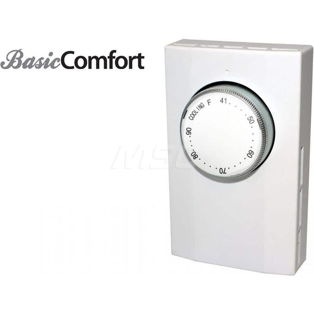 King Electric K101-C Thermostats; Thermostat Type: Line Voltage Wall Thermostat ; Maximum Temperature: 90 ; Minimum Temperature: 41 ; Minimum Voltage: 120 ; Maximum Voltage: 277 ; Amperage: 22