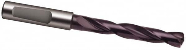 Guhring 9056110175000 Jobber Length Drill Bit: 17.5 mm Dia, 140 °, Solid Carbide