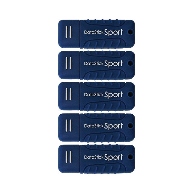 CENTON ELECTRONICS, INC. S1-U3W2-32G-5B Centon DataStick Pro USB 3.0 Flash Drives, 32GB, Sport Blue, Pack Of 5 Flash Drives, S1-U3W2-32G-5B CENTON ELECTRONICS, INC. S1-U3W2-32G-5B Centon DataStick Pro USB 3.0 Flash Drives, 32GB, Sport Blue, Pack Of 5 Flash Drives, S1-U3W2-32G-5B