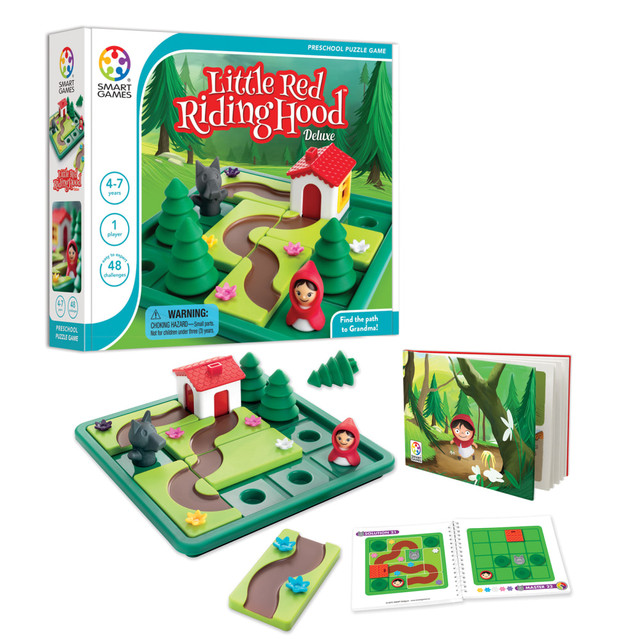 SMART TOYS AND GAMES, INC. SG-021US Smart Toys And Games Little Red Riding Hood Deluxe Preschool Puzzle Game SMART TOYS AND GAMES, INC. SG-021US Smart Toys And Games Little Red Riding Hood Deluxe Preschool Puzzle Game