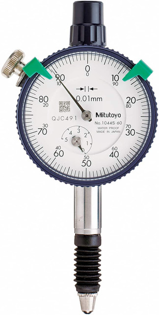Mitutoyo 1044S-60 Dial Drop Indicators; Calibrated: No ; Range Per Revolution (mm): 1.00