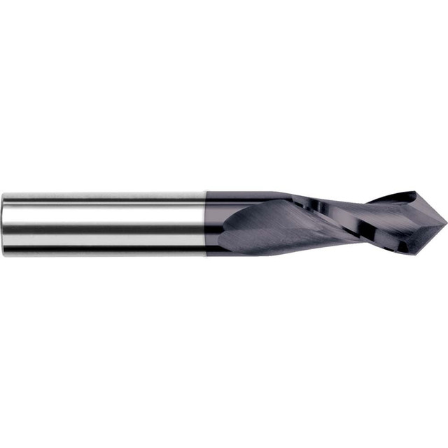 Harvey Tool 928520-C3 Drill Mill: 5/16" Dia, 13/16" LOC, 2 Flutes, 100 ° Point, Solid Carbide