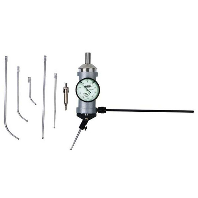 Insize USA LLC 2385-3 Dial Drop Indicator: 0 to 0.11" Range, 0-50 Dial Reading, 0.0005" Graduation, 1-31/64" Dial Dia