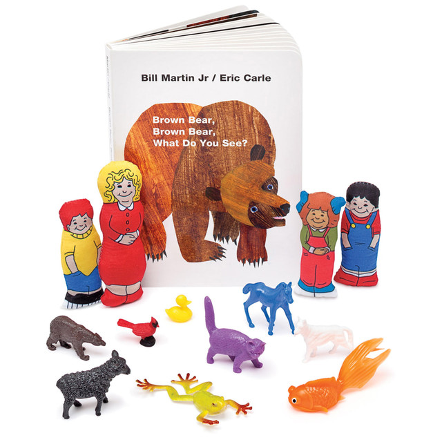 PRIMARY CONCEPTS, INC. Primary Concepts PC-1646  3D Storybooks, Brown Bear, Brown Bear, What Do You See?