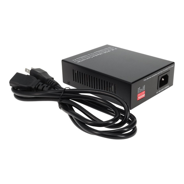 ADD-ON COMPUTER PERIPHERALS, INC. ADD-GMCP-SX-5SC-ET AddOn 1Gbs 1 RJ-45 to 1 SC Media Converter - Media converter - GigE - 10Base-T, 1000Base-SX, 1000Base-TX, 100Base-TX - RJ-45 / SC multi-mode - up to 1800 ft - 850 nm ADD-ON COMPUTER PERIPHERALS, INC. ADD-GMCP-SX-5SC-ET AddOn 1Gbs 1 RJ-45 to 1 SC Media Converter - Media converter - GigE - 10Base-T, 1000Base-SX, 1000Base-TX, 100Base-TX - RJ-45 / SC multi-mode - up to 1800 ft - 850 nm