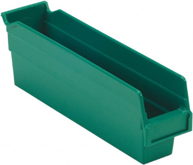 LEWISBins+ SB122-4SE Grn Plastic Hopper Shelf Bin: Green