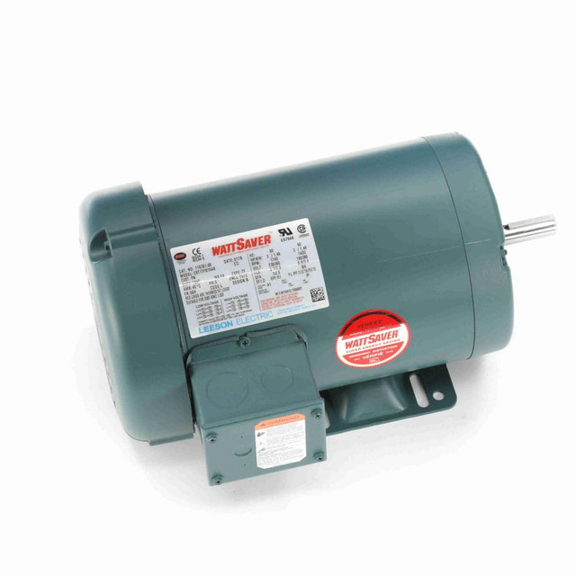 Leeson 116761.00 Premium Efficient AC Motor: TEFC Enclosure