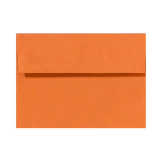 ACTION ENVELOPE EX4875-11-50 LUX Invitation Envelopes, A6, Peel & Press Closure, Mandarin Orange, Pack Of 50 ACTION ENVELOPE EX4875-11-50 LUX Invitation Envelopes, A6, Peel & Press Closure, Mandarin Orange, Pack Of 50