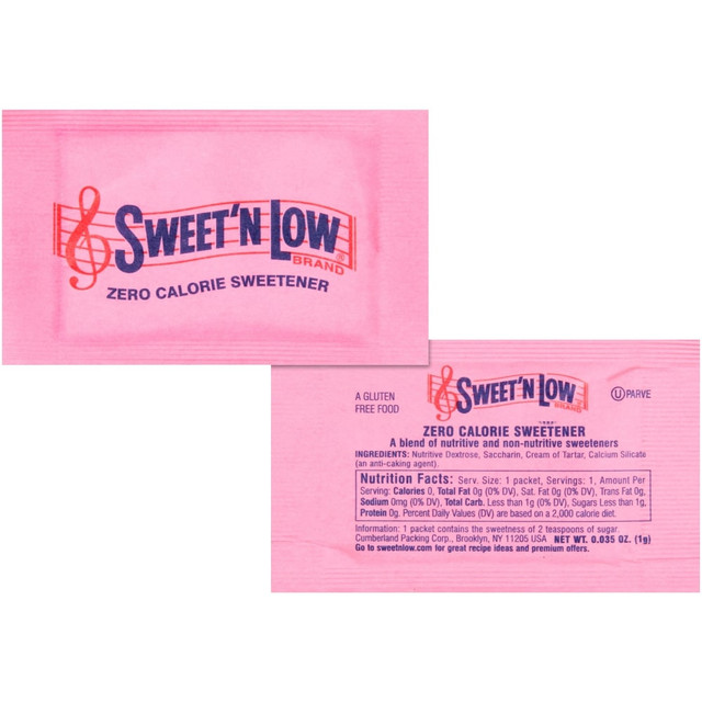 THE J.M. SMUCKER COMPANY 50150CT SWEETN Low Low-Sugar Substitute Packets - Artificial Sweetener - 4/Carton - 400Box THE J.M. SMUCKER COMPANY 50150CT SWEETN Low Low-Sugar Substitute Packets - Artificial Sweetener - 4/Carton - 400Box