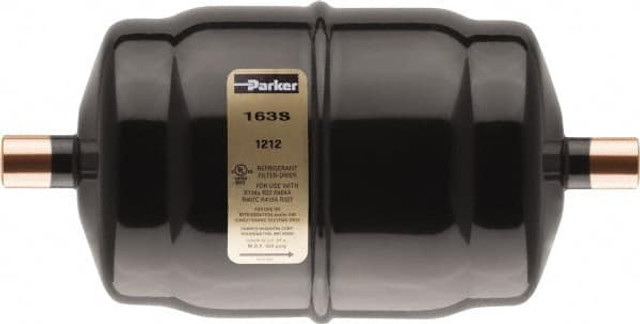 Parker 450043-001 5/8" Connection, 9.24" Long, Refrigeration Liquid Line Filter Dryer