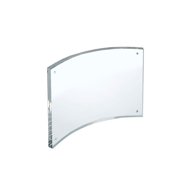 AZAR INTERNATIONAL INC 252931 Azar Displays Curved Magnetic Acrylic Sign Holders, 5in x 7in, Clear, Pack Of 2 Holders AZAR INTERNATIONAL INC 252931 Azar Displays Curved Magnetic Acrylic Sign Holders, 5in x 7in, Clear, Pack Of 2 Holders