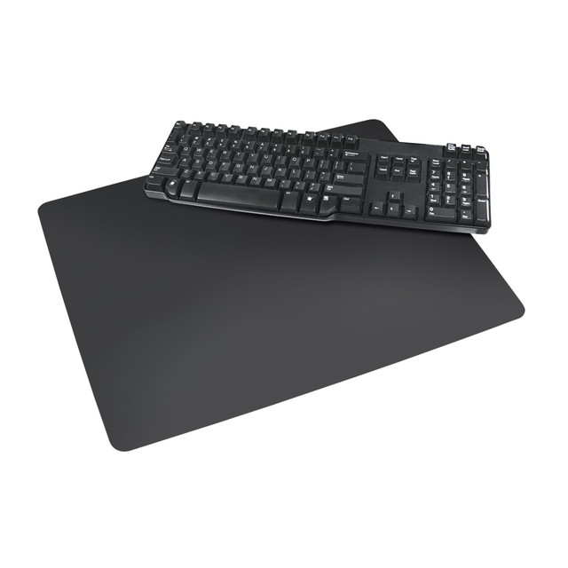 ARTISTIC OFFICE PRODUCTS LT412M Artistic Rhino II Antimicrobial Protective Desk Pads - Rectangular - 24in Width x 17in Depth - Polyvinyl Chloride (PVC) - Black ARTISTIC OFFICE PRODUCTS LT412M Artistic Rhino II Antimicrobial Protective Desk Pads - Rectangular - 24in Width x 17in Depth - Polyvinyl Chloride (PVC) - Black