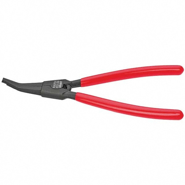 Knipex 4521200 Retaining Ring Pliers; Tool Type: Large Retaining Rings ; Type: Internal/External ; Tip Angle: 30 ; Tip Diameter (Decimal Inch): 0.4688 ; Overall Length (mm): 200.00 ; Body Material: Steel