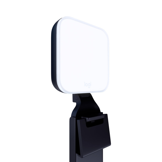 LOGITECH 946-000001 Litra Glow Premium Streaming Light With Adjustable Mount, Graphite, 9YZ721 LOGITECH 946-000001 Litra Glow Premium Streaming Light With Adjustable Mount, Graphite, 9YZ721