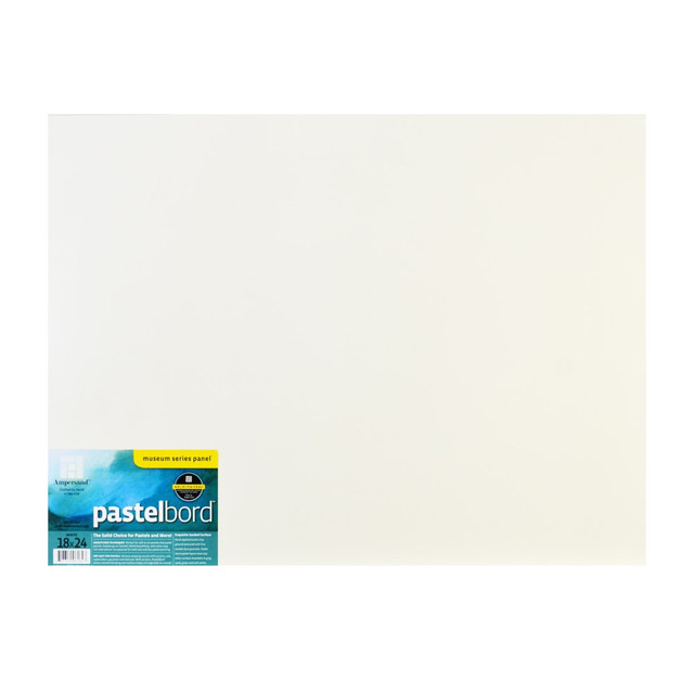 AMPERSAND ART SUPPLY, INC. PBW18 Ampersand Pastelbord, 18in x 24in, White AMPERSAND ART SUPPLY, INC. PBW18 Ampersand Pastelbord, 18in x 24in, White