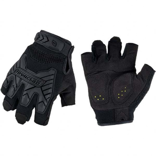 ironCLAD IEXT-FIBLK-02-S General Purpose Work Gloves: Small, Synthetic Leather