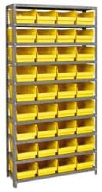 Quantum Storage 1875-208YL 36 Bin Store-More Shelf Bin System