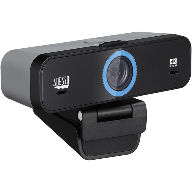 ADESSO INC CYBERTRACK K4 Adesso CyberTrack K4 Webcam - 8 Megapixel - 30 fps - USB 2.0 - 1 Each - 3840 x 2160 Video - CMOS Sensor - Fixed Focus - 120 deg. Angle - Microphone - Monitor, Notebook, TV - Windows 10 ADESSO INC CYBERTRACK K4 Adesso CyberTrack K4 Webcam - 8 Megapixel - 30 fps - USB 2.0 - 1 Each - 3840 x 2160 Video - CMOS Sensor - Fixed Focus - 120 deg. Angle - Microphone - Monitor, Notebook, TV - Windows 10
