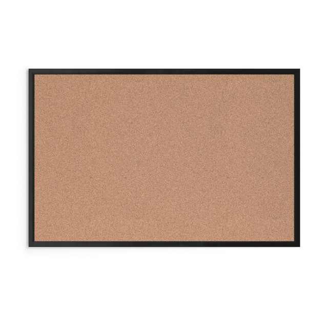 UBRANDS, LLC 2880U00-01 U Brands Cork Bulletin Board, 36in X 24in, Black Aluminum Frame, Actual Size 35in X 23in (2880U00-01) UBRANDS, LLC 2880U00-01 U Brands Cork Bulletin Board, 36in X 24in, Black Aluminum Frame, Actual Size 35in X 23in (2880U00-01)