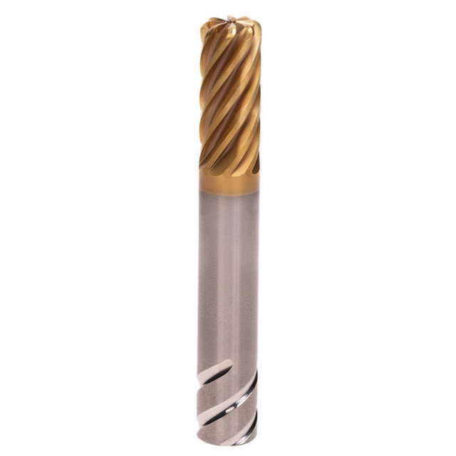 Kennametal 7104240 Corner Radius & Corner Chamfer End Mills; Mill Diameter (Decimal Inch): 0.9843 ; Mill Diameter (mm): 25.00 ; Number Of Flutes: 8 ; Length of Cut (mm): 45.0000 ; Single Or Double End: Single End ; End Mill Material: Solid Carbide