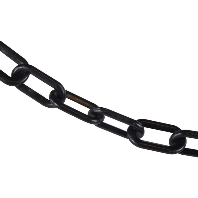 Mr. Chain 50003-500 Barrier Rope & Chain; Material: Plastic; Polyethylene ; Material: HDPE ; Type: Safety Chain ; Snap End Material: Plastic; Polyethylene ; Hook Fitting Material: Plastic ; Color: Black