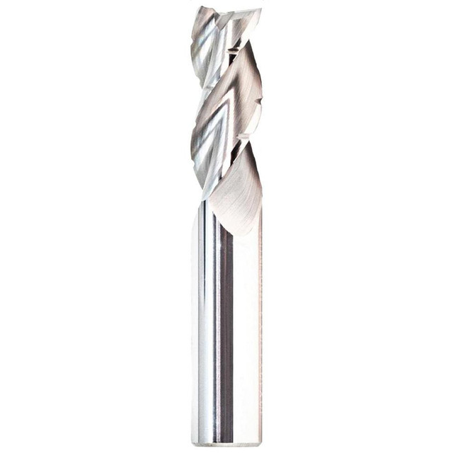 GWS 125960 Corner Radius End Mill: 5/16" Dia, 3/4" LOC, 0.03" Radius, 3 Flutes, Solid Carbide