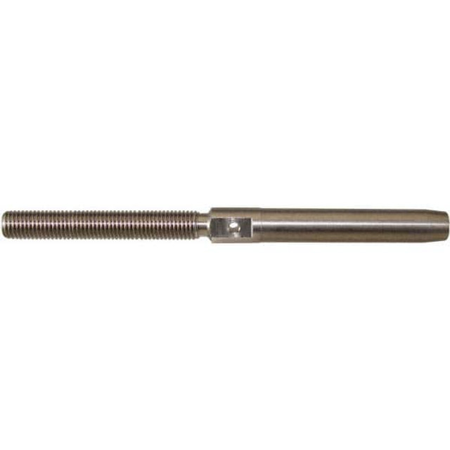 Loos & Co. MS21259-4LH Wire Rope Stud: 1/8" Rope Dia, Stainless Steel