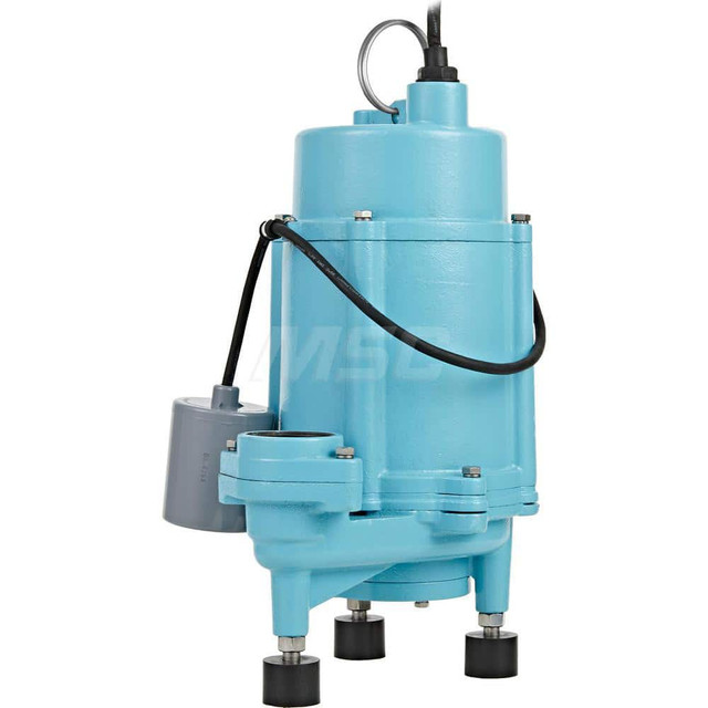 Little Giant Pumps 509813 Grinder Sewage & Effluent Pump: Automatic, 1 hp, 6.5A, 230V