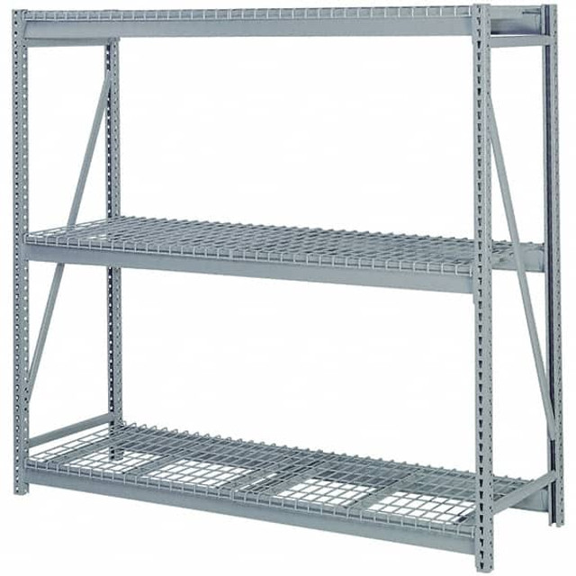 Lyon DD67215SW Bulk Storage Rack: 2,600 lb per Shelf, 3 Shelves