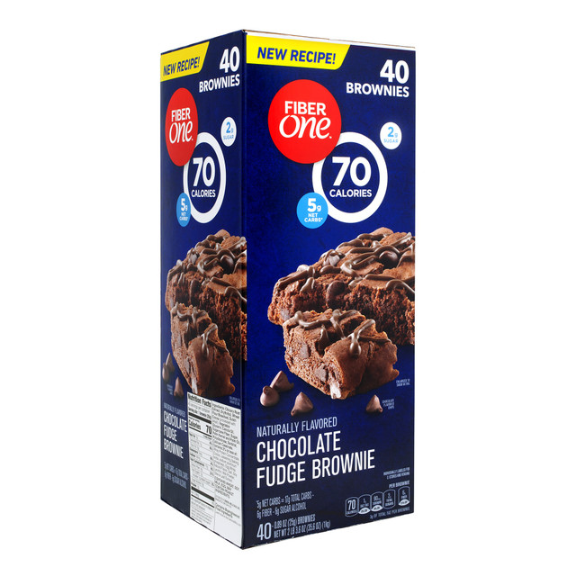 ADVANTUS CORP. 19297 Fiber One 70 Calorie Chocolate Fudge Brownies, 40 Count