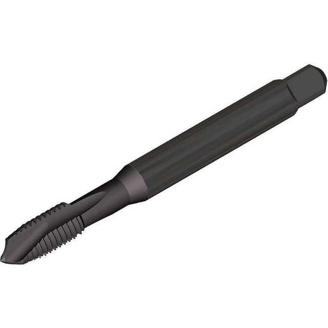 Kennametal 5479709 Spiral Point Tap: 7/16-20 UNF, 3 Flutes, Plug Chamfer, 2B Class of Fit, High-Speed Steel-E, Oxide Coated