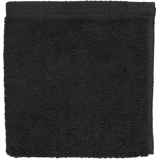 Let the Millennium Bath Collection complement your space. This 1888 Mills washcloth is made of 100% cotton pile for a soft feel.  Terry wash cloth is made of 100% ringspun cotton.  Twill end hem adds a decorative touch.  Fiber-reactive dye creates a vibrant hue.  Designed in Onyx.