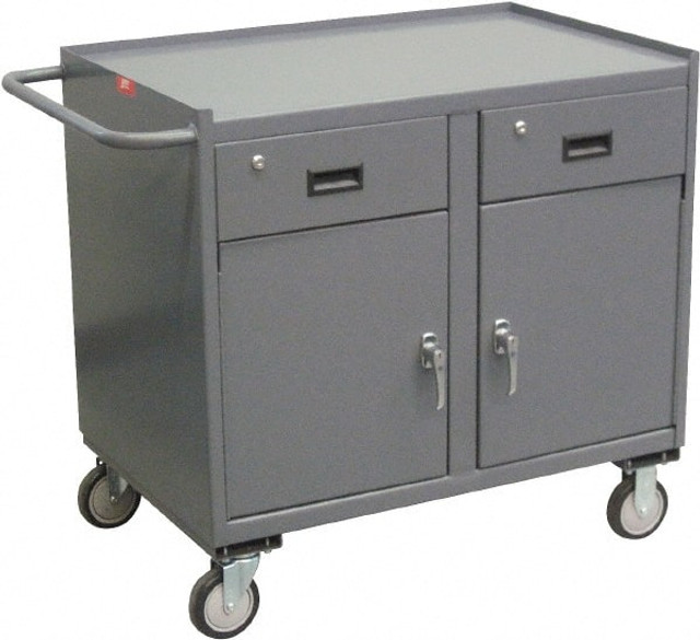 Jamco JN236-U5 Mobile Steel Storage Cabinet: 36" Wide, 24" Deep, 36" High