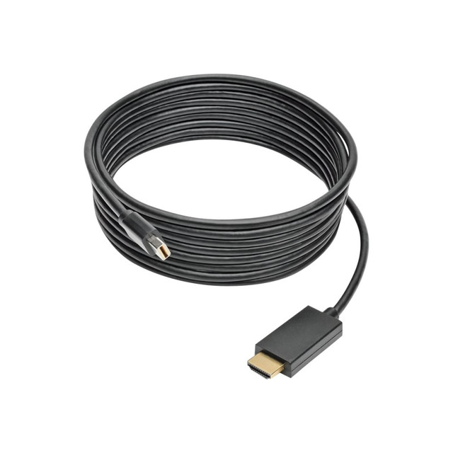 TRIPP LITE P586-012-HDMI  Mini DisplayPort To HD Cable Adapter, 12ft, Black