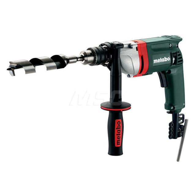 Metabo 600580420 Electric Drill: 1/2" Keyed Chuck, Pistol Grip, 0 to 650 RPM