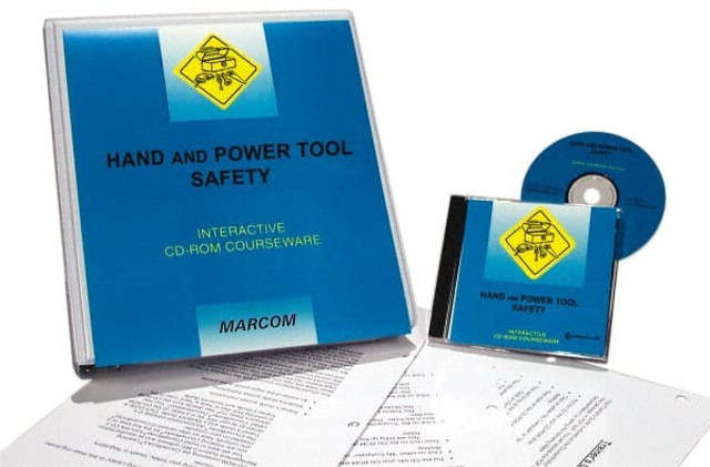 Marcom C0000440ED Hand and Power Tool Safety, Multimedia Training Kit