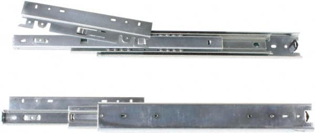 Knape & Vogt 8810B 24 24" Slide Length, 24" Travel Length, Steel Drawer Slide
